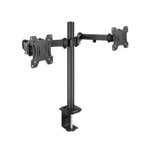 Full Motion Dual-Monitor Desk Mount